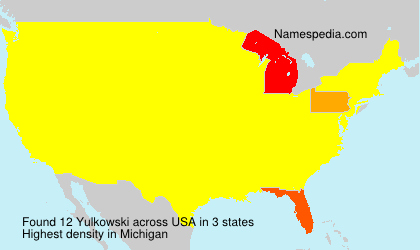 Surname Yulkowski in USA Surname Yulkowski in USA