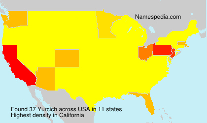 Surname Yurcich in USA Surname Yurcich in USA