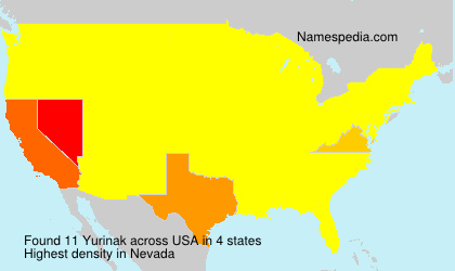 Surname Yurinak in USA Surname Yurinak in USA