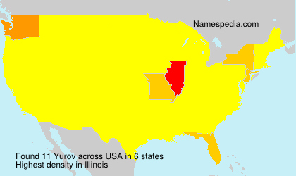 Surname Yurov in USA Surname Yurov in USA