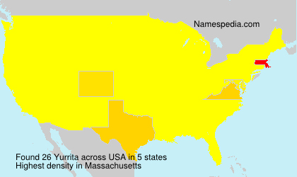 Surname Yurrita in USA Surname Yurrita in USA