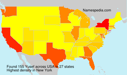 Surname Yusef in USA Surname Yusef in USA