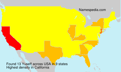 Surname Yuseff in USA Surname Yuseff in USA