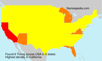 Surname Yuvraj in USA Surname Yuvraj in USA