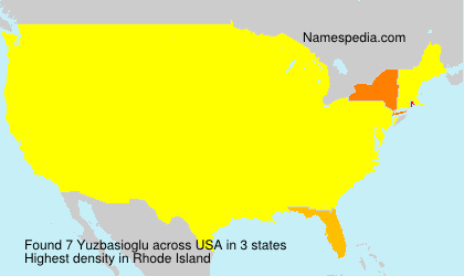 Surname Yuzbasioglu in USA Surname Yuzbasioglu in USA