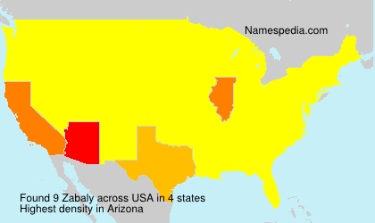 Surname Zabaly in USA Surname Zabaly in USA