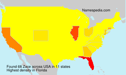 Surname Zace in USA Surname Zace in USA
