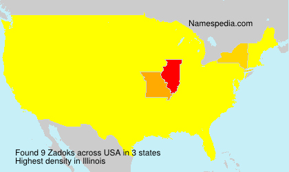 Surname Zadoks in USA Surname Zadoks in USA