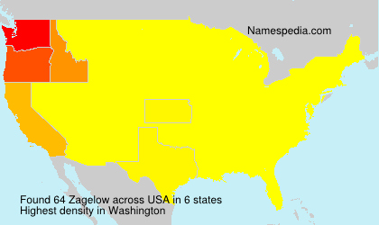 Surname Zagelow in USA Surname Zagelow in USA