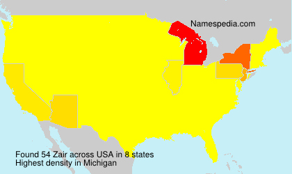 Surname Zair in USA Surname Zair in USA
