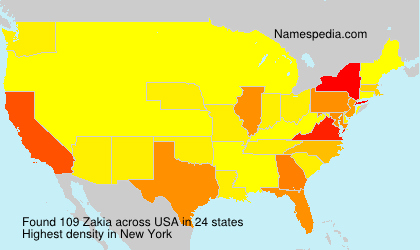 Zakia - Names Encyclopedia
