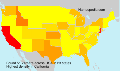 Surname Zamara in USA Surname Zamara in USA