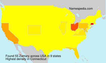 Surname Zamary in USA Surname Zamary in USA