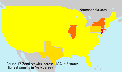 Surname Zamkotowicz in USA Surname Zamkotowicz in USA