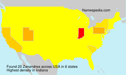 Surname Zanandrea in USA Surname Zanandrea in USA