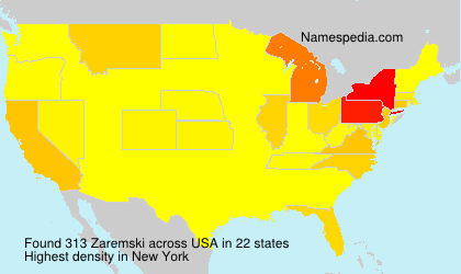 Surname Zaremski in USA Surname Zaremski in USA