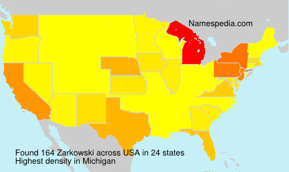 Surname Zarkowski in USA Surname Zarkowski in USA