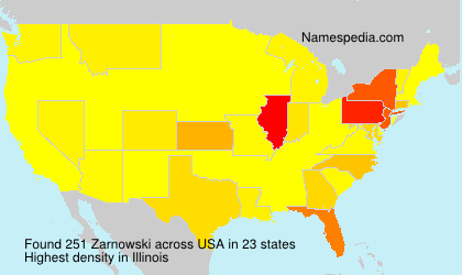 Surname Zarnowski in USA Surname Zarnowski in USA