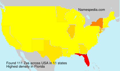 Surname Zas in USA Surname Zas in USA