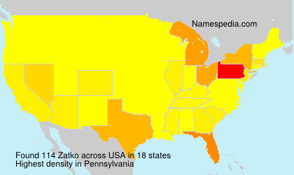 Surname Zatko in USA Surname Zatko in USA