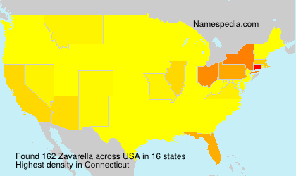 Surname Zavarella in USA Surname Zavarella in USA