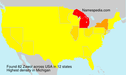 Surname Zawol in USA Surname Zawol in USA
