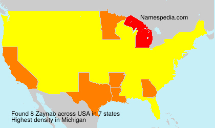Surname Zaynab in USA Surname Zaynab in USA