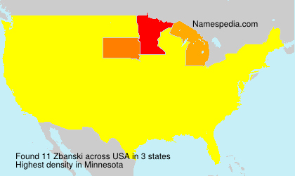 Surname Zbanski in USA Surname Zbanski in USA