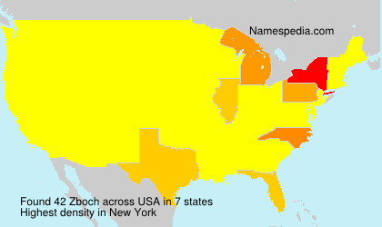 Surname Zboch in USA Surname Zboch in USA
