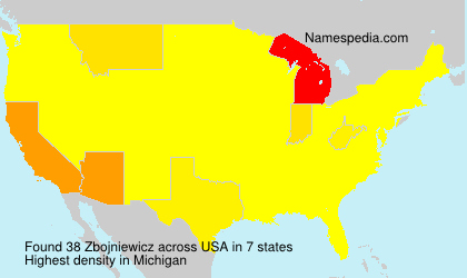 Surname Zbojniewicz in USA Surname Zbojniewicz in USA