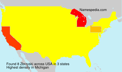Surname Zbrzyski in USA Surname Zbrzyski in USA