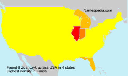 Surname Zdanczyk in USA Surname Zdanczyk in USA