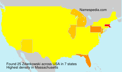 Surname Zdankowski in USA Surname Zdankowski in USA