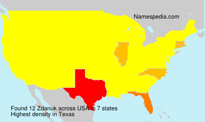 Surname Zdanuk in USA Surname Zdanuk in USA