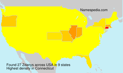 Surname Zdanys in USA Surname Zdanys in USA