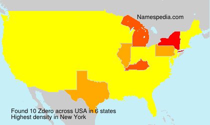 Surname Zdero in USA Surname Zdero in USA