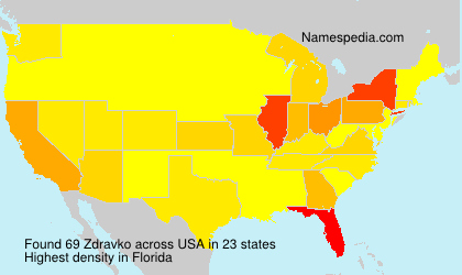 Surname Zdravko in USA Surname Zdravko in USA