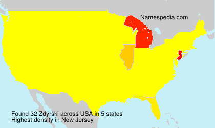 Surname Zdyrski in USA Surname Zdyrski in USA