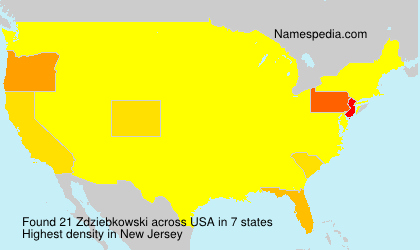 Surname Zdziebkowski in USA Surname Zdziebkowski in USA