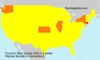 Surname Zecir in USA Surname Zecir in USA