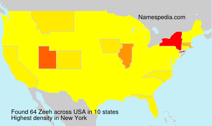 Surname Zeeh in USA Surname Zeeh in USA