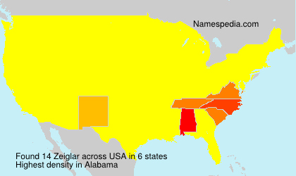 Surname Zeiglar in USA Surname Zeiglar in USA
