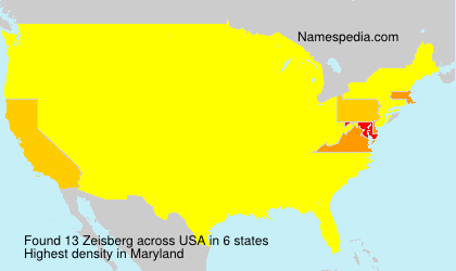 Surname Zeisberg in USA Surname Zeisberg in USA