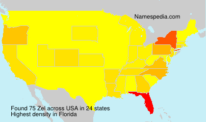 Surname Zel in USA Surname Zel in USA