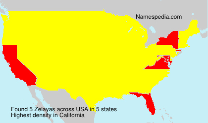 Surname Zelayas in USA Surname Zelayas in USA