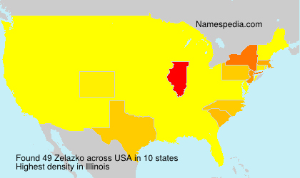 Surname Zelazko in USA Surname Zelazko in USA