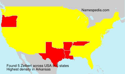 Surname Zelbert in USA Surname Zelbert in USA