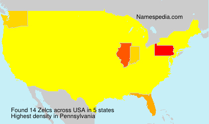 Surname Zelcs in USA Surname Zelcs in USA