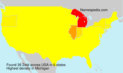 Surname Zeld in USA Surname Zeld in USA