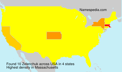 Surname Zelenchuk in USA Surname Zelenchuk in USA